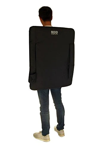25" Stadium Seat Chair for Bleachers or Benche with Padded Cushion Armrest and Back Support, 6 Reclining Custom Fit Sport Positions, Portable with Backpack Straps